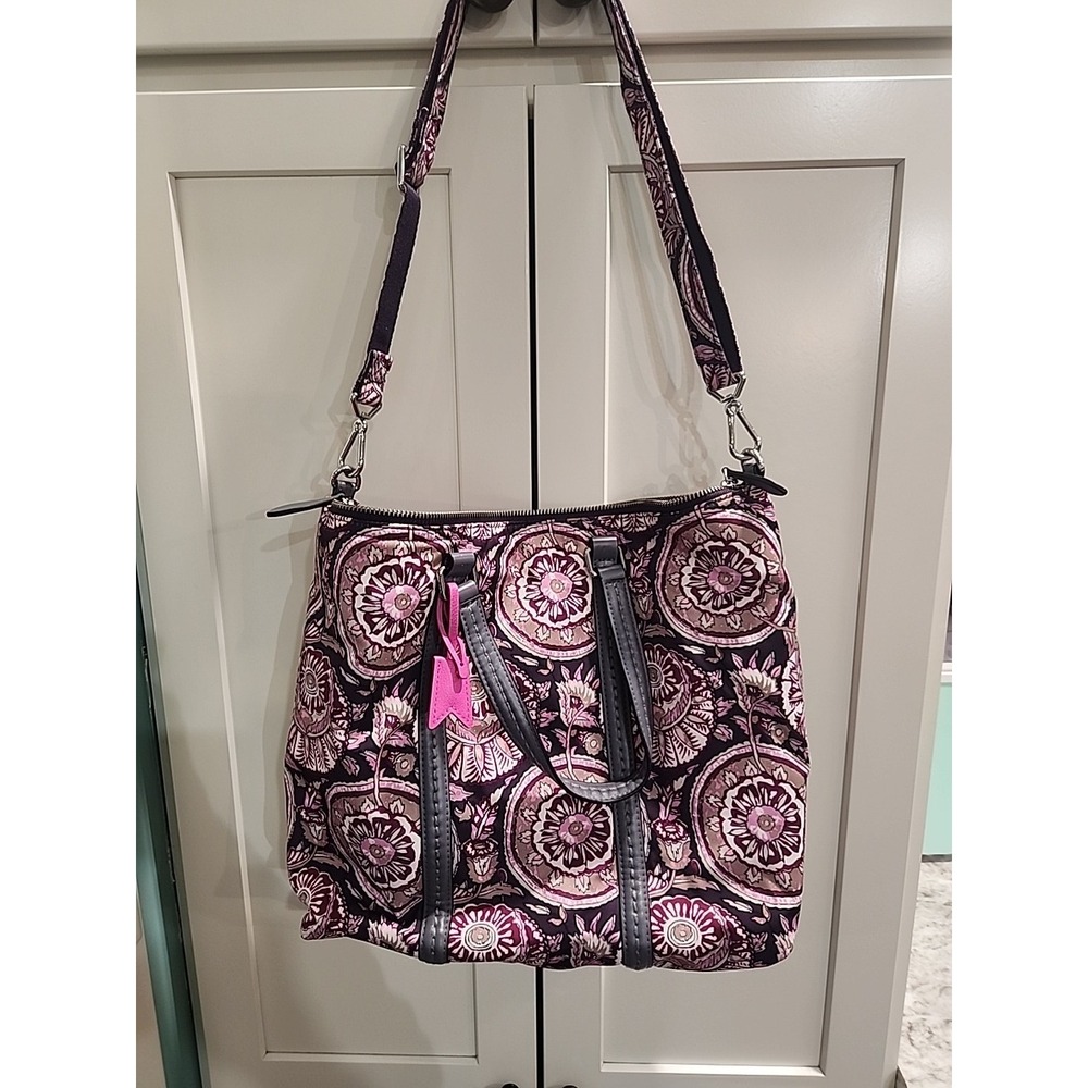 Vera Bradley Midtown Tote Bag in‎ "Lei Flowers" Pattern